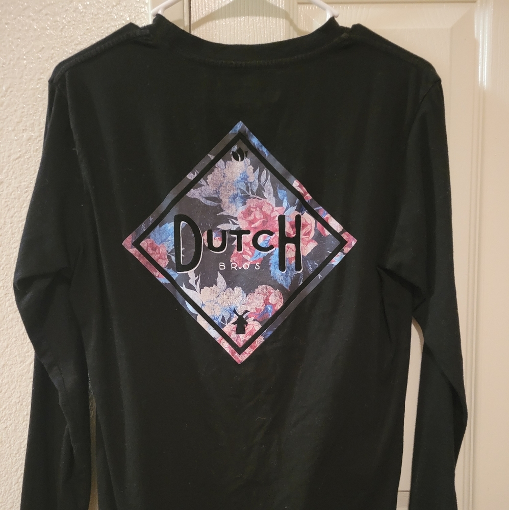 Dutch bros Black long Sleeve